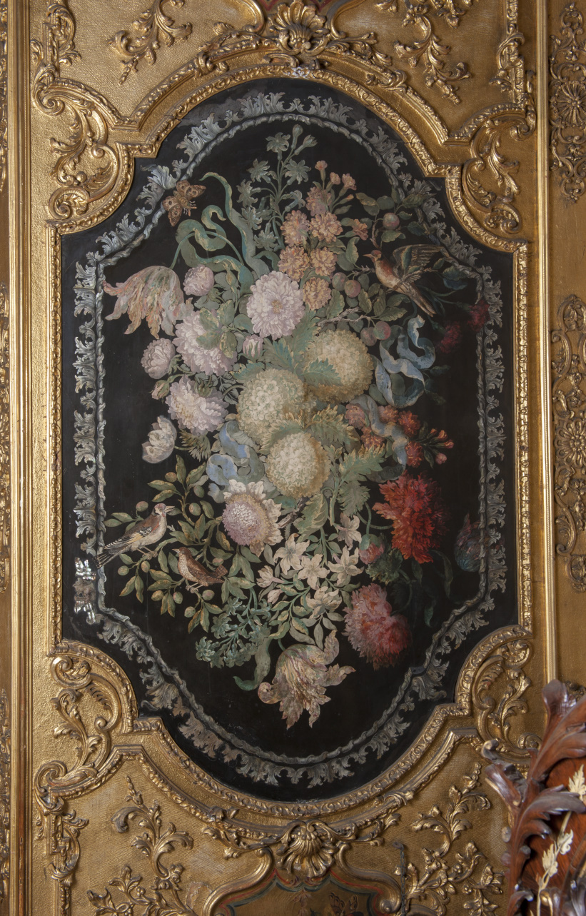natura morta con fiori (pannello decorativo, serie) di Bononcelli Lorenzo (ultimo quarto sec. XVII)