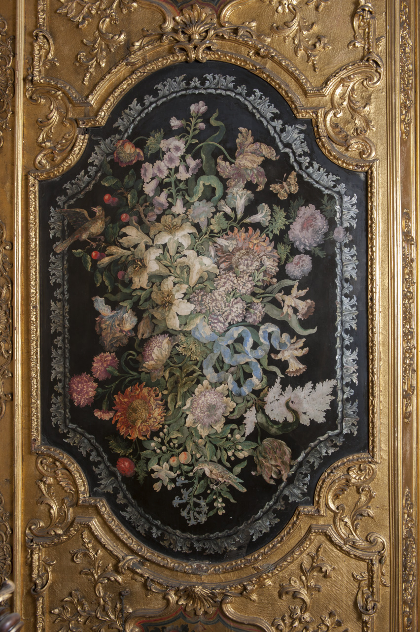 natura morta con fiori (pannello decorativo, serie) di Bononcelli Lorenzo (ultimo quarto sec. XVII)