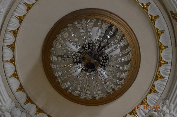 lampadario con cristalli di boemia, LAMPADARIO (lampadario, opera isolata) di IGNOTO (attribuito) (prima metà XX)