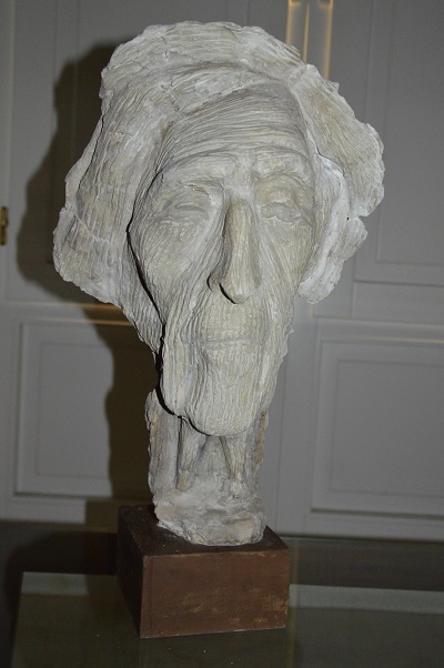 Donna di Baselice, anziana (scultura, opera isolata) di Paduano, Domenico (attribuito) - ambito campano (seconda metà XX)
