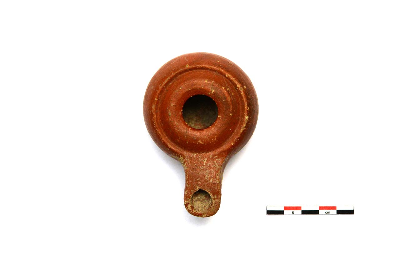 lucerna, Howland 25 A - produzione greca (area Egitto ellenistico) (fine/ inizio IV-III a.C)