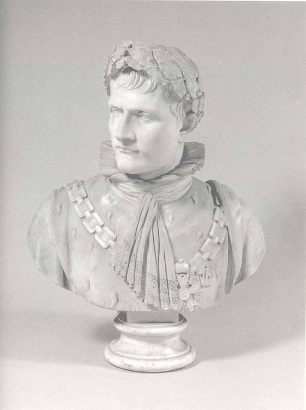 Ritratto di Napoleone Bonaparte Imperatore, Ritratto di Napoleone Bonaparte Imperatore (scultura) di Lorenzo Bartolini (attribuito) - ambito toscano (primo quarto XIX)