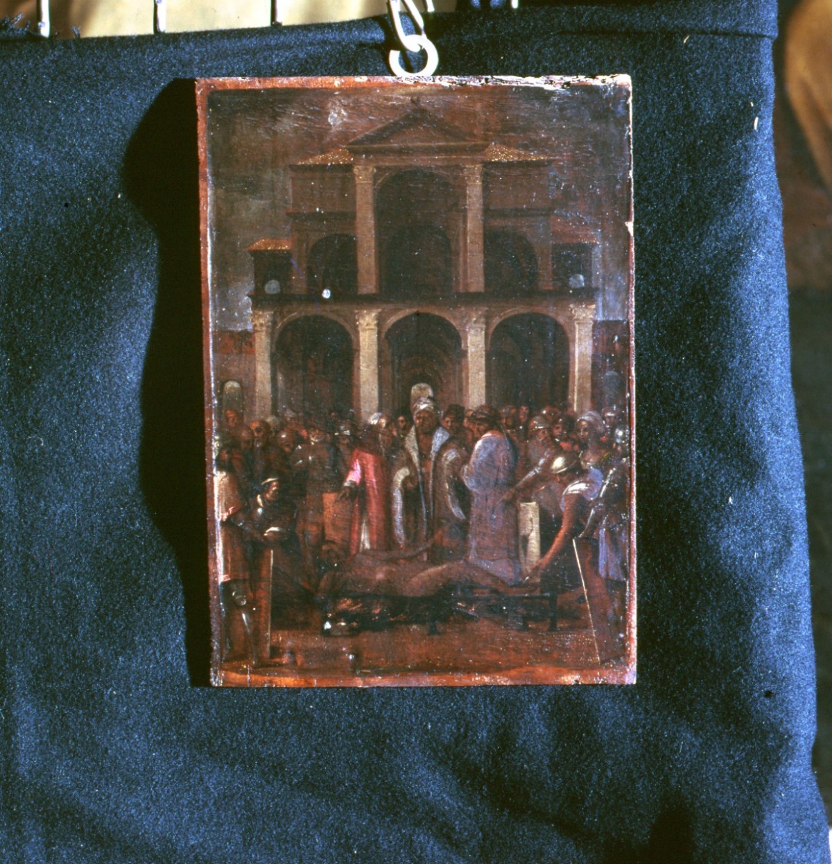 martirio di San Lorenzo (dipinto) - ambito fiorentino (prima metà sec. XVI)