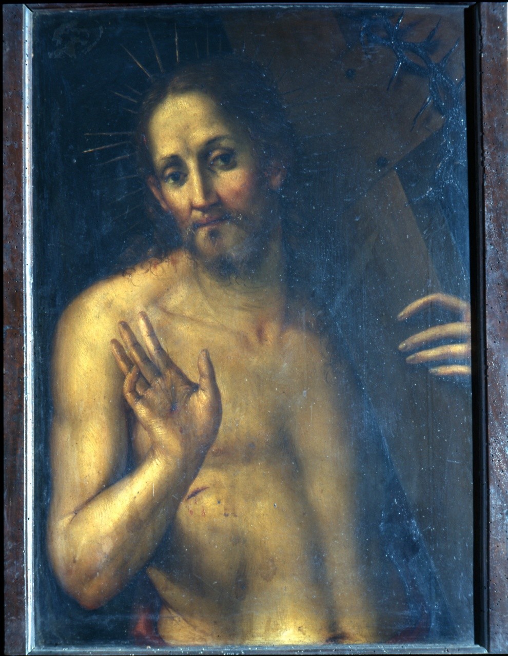 Cristo portacroce (dipinto) di Foschi Pier Francesco (terzo quarto sec. XVI)