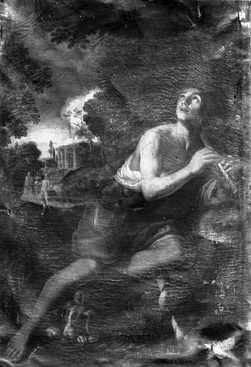 scena campestre (dipinto) - ambito fiorentino (sec. XVII)