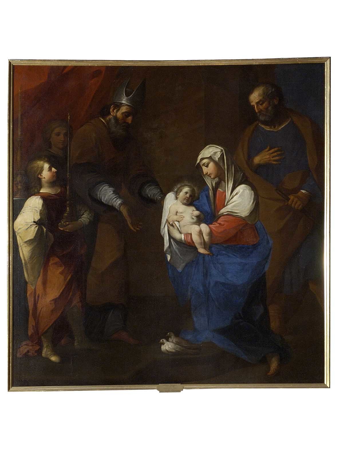 presentazione di Gesù al tempio (dipinto) di Pasinelli Lorenzo (terzo quarto sec. XVII)