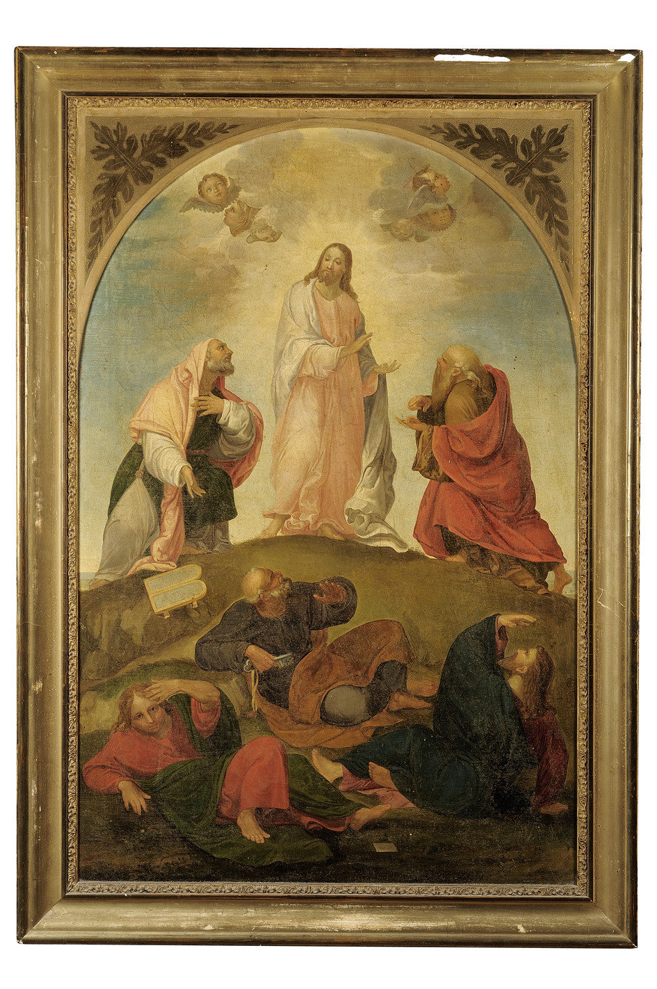 Trasfigurazione di Cristo sul Monte Tabor (dipinto) - ambito toscano (sec. XVIII)