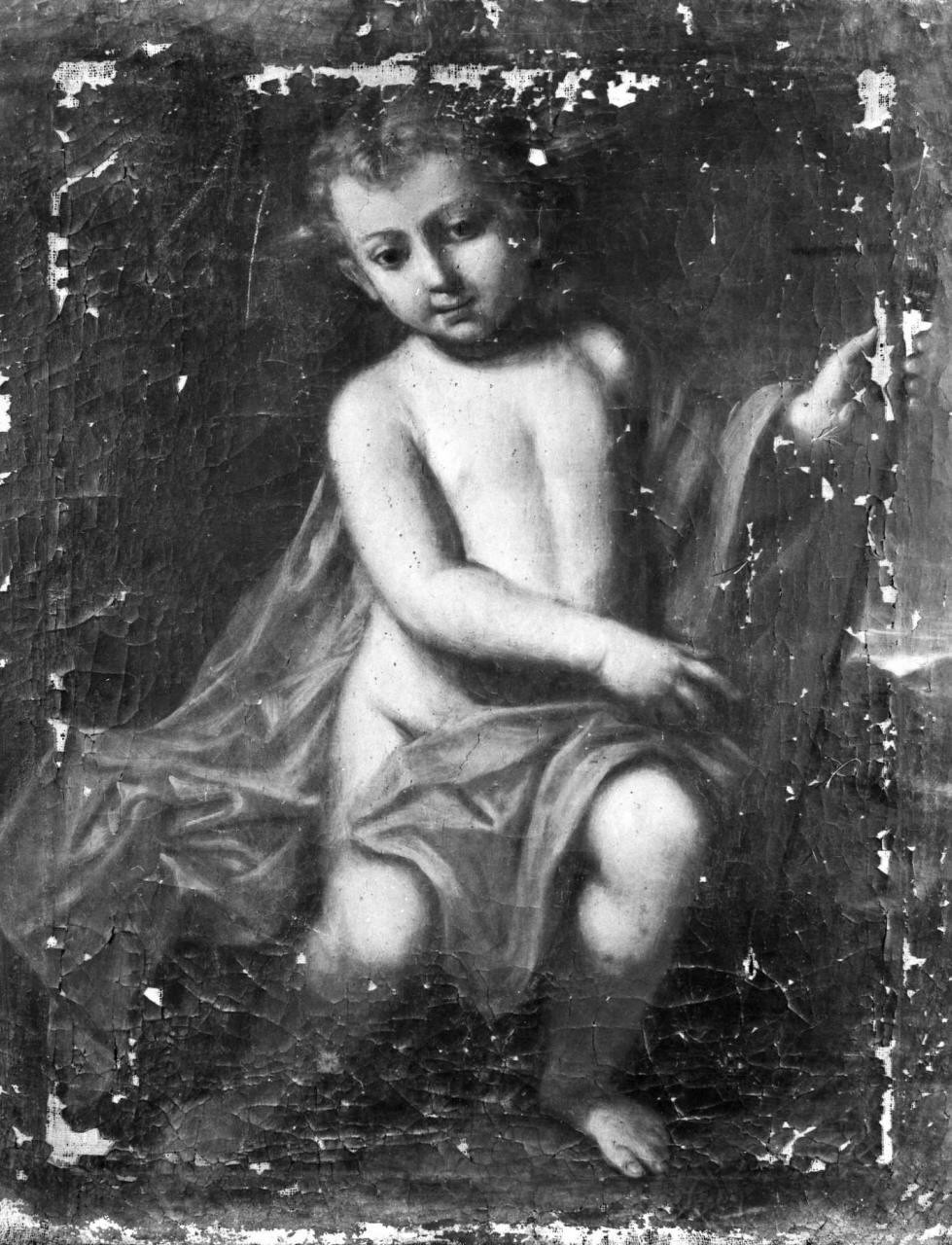 Gesù Bambino (dipinto) di Veracini Agostino (attribuito) (sec. XVIII)