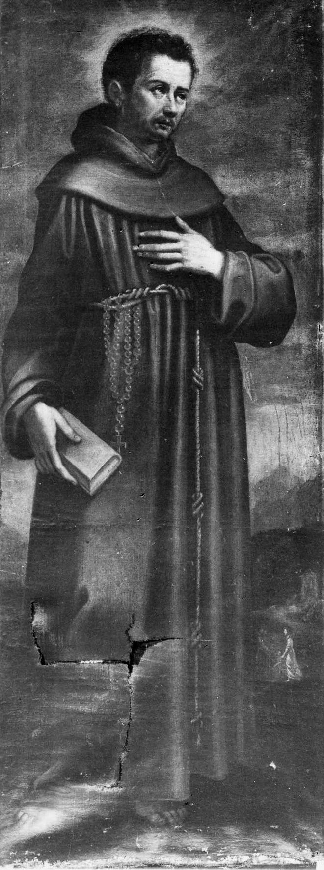 Santo francescano (dipinto) - ambito fiorentino (prima metà sec. XVII)