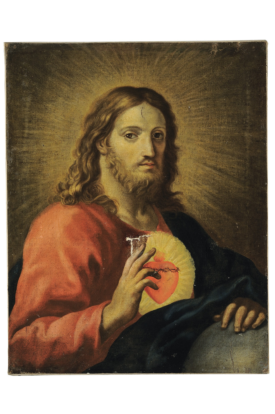 Sacro Cuore di Gesù (dipinto) - ambito italiano (sec. XIX)