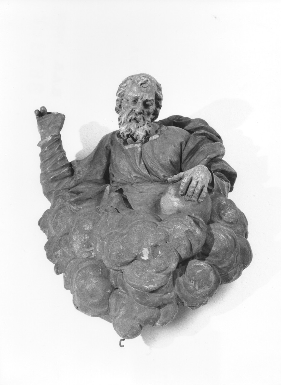 Dio Padre benedicente (rilievo, elemento d'insieme) - ambito toscano (sec. XVIII)