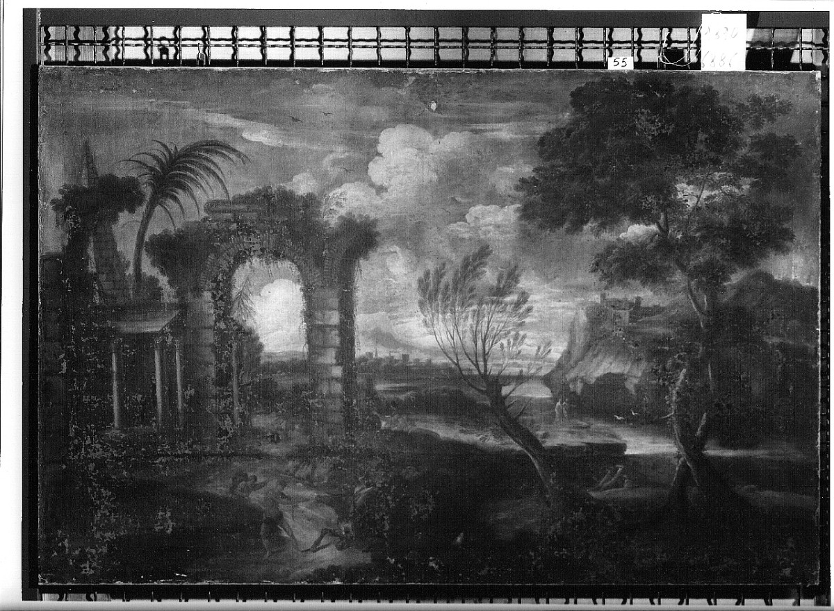 paesaggio (dipinto) - ambito romano (prima metà sec. XVIII)