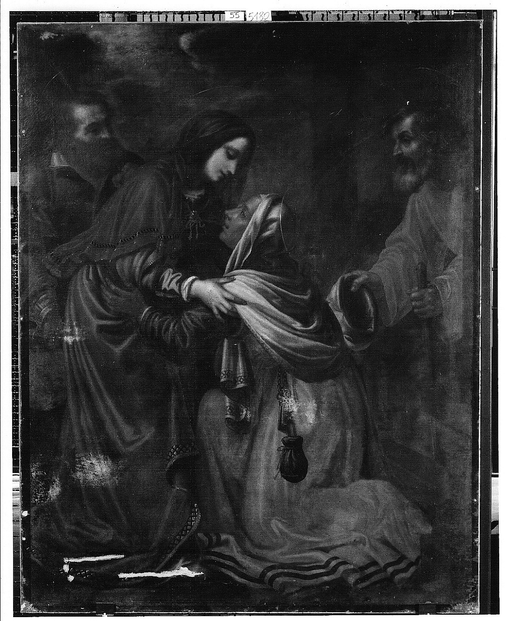 visitazione (dipinto) - ambito fiorentino (prima metà sec. XVII)