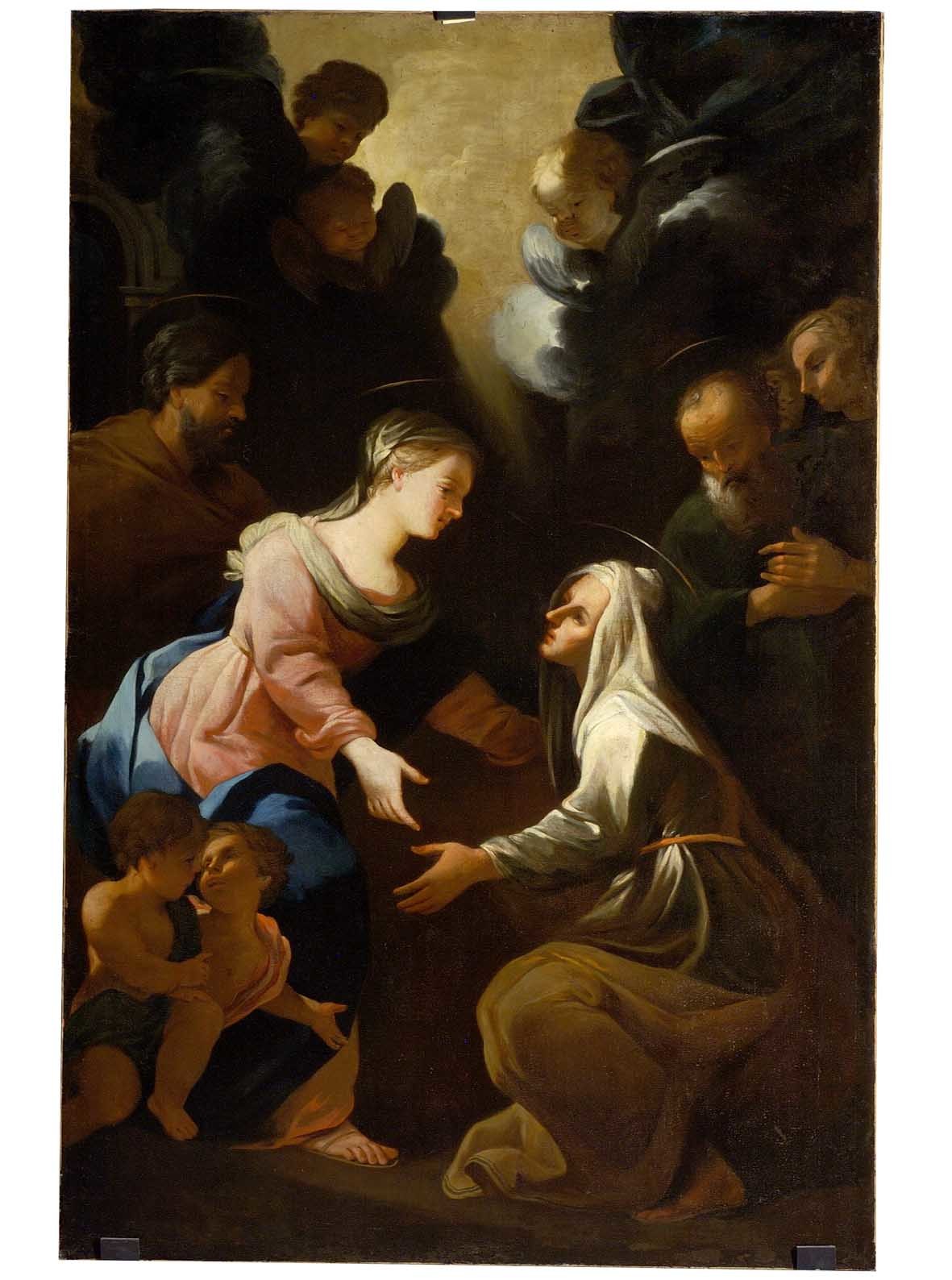 visitazione (dipinto) - ambito fiorentino (primo quarto sec. XVIII)