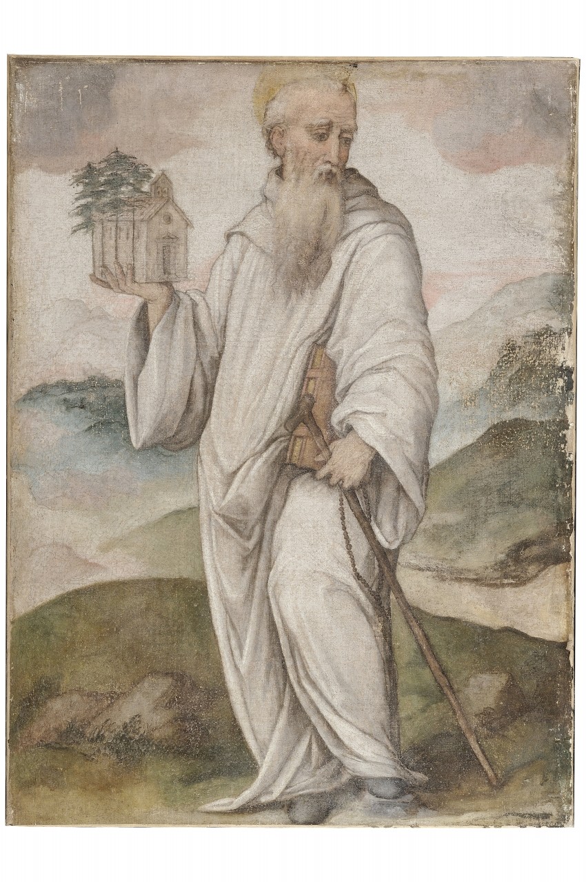 San Giovanni Gualberto (dipinto) - ambito toscano (prima metà sec. XVIII)