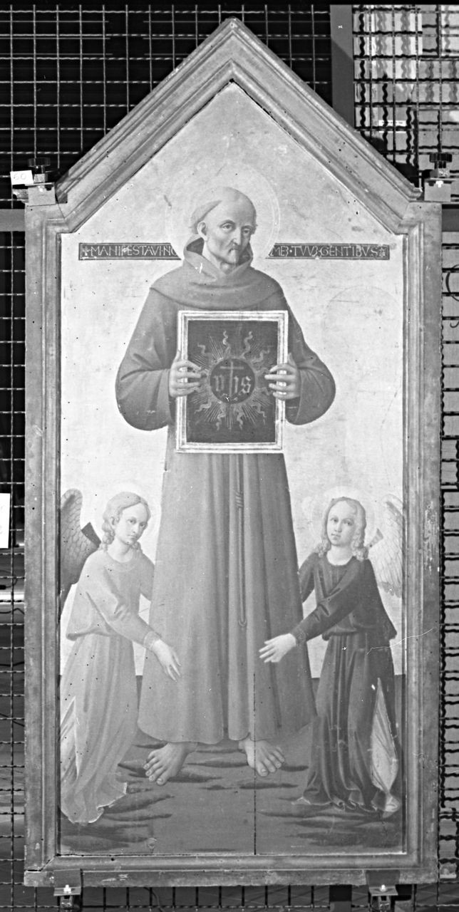 San Bernardino da Siena (dipinto) di Domenico di Michelino (sec. XV)