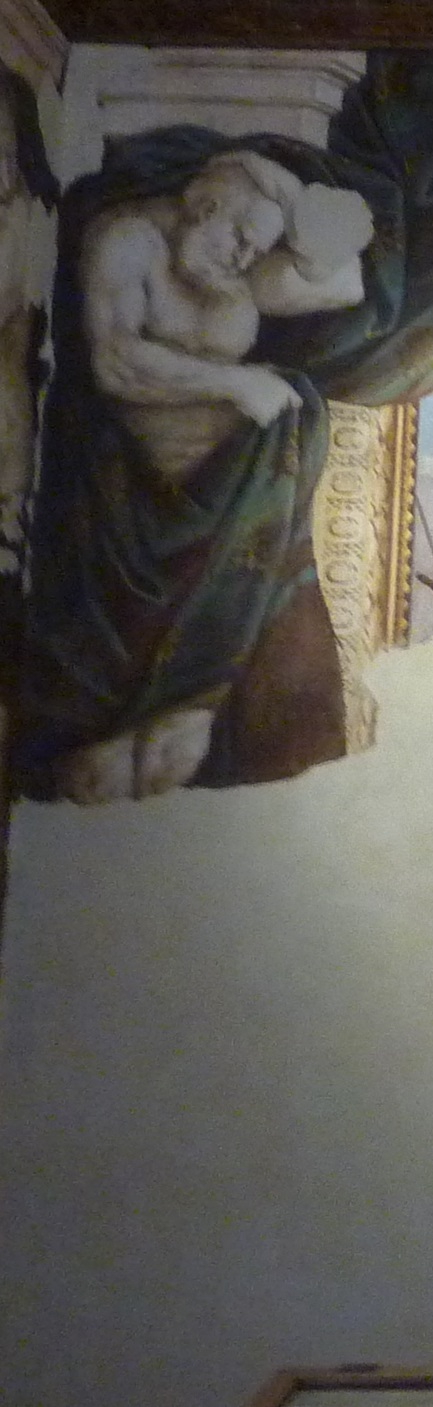 Telamone (dipinto, elemento d'insieme) di Primon, Michele (attribuito) - ambito veneto (ultimo quarto XVII)