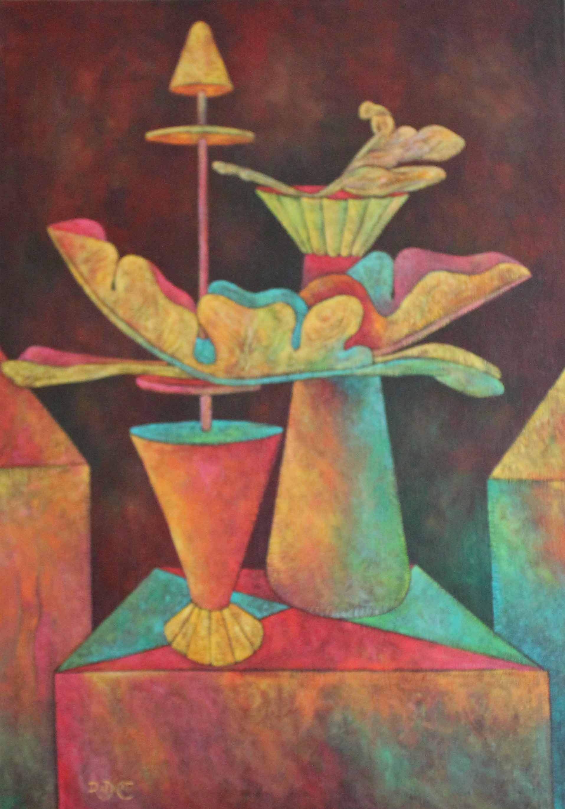 Natura morta, Natura morta (dipinto, opera isolata) di Radicati (attribuito) - ambito toscano (XX)