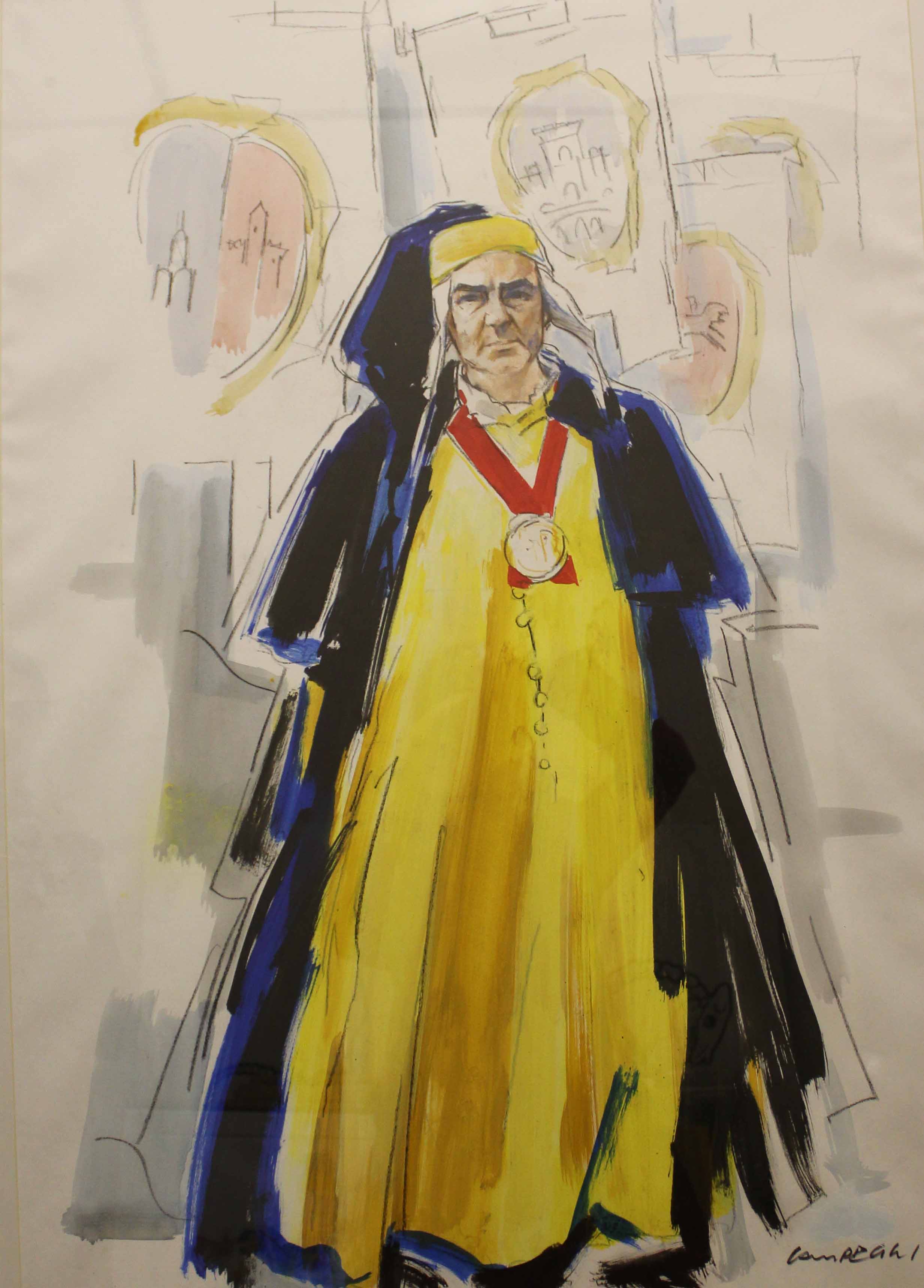 dipinto, serie di Campeggi, Silvano (attribuito) - ambito toscano (XXI)