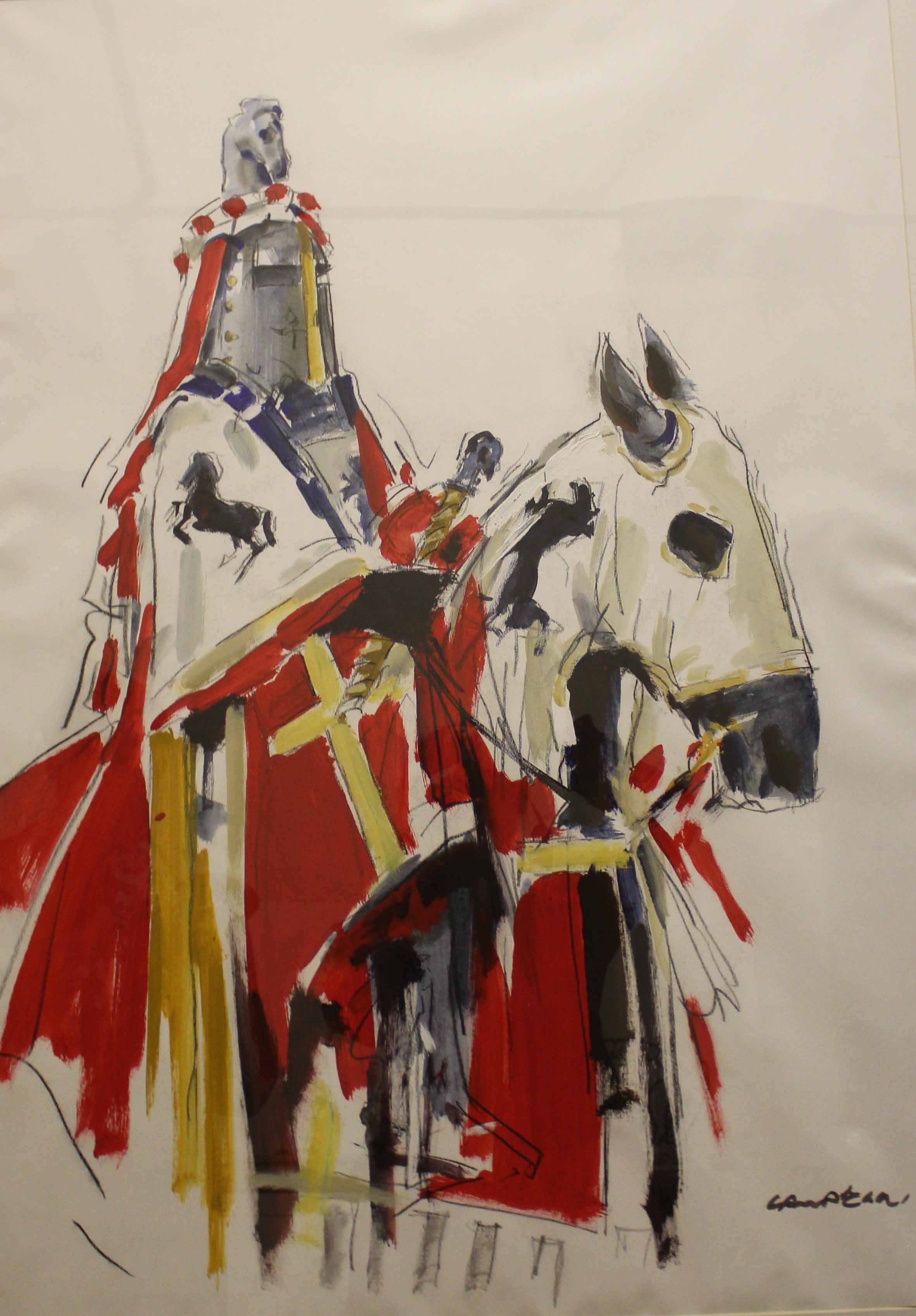 Capitano del Popolo, Capitano del Popolo (dipinto, serie) di Campeggi, Silvano (attribuito) - ambito toscano (XXI)