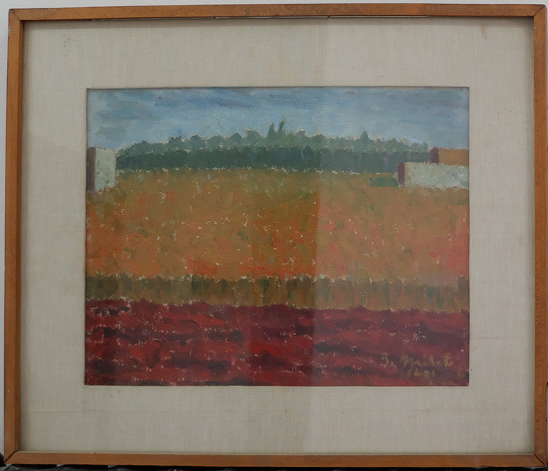 Campo di grano, Campo di grano (dipinto) di Mileto Silvestro (sec. XX)