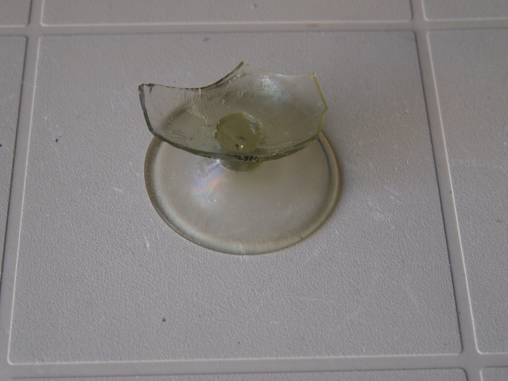 CALICE/ piede, Isings 86 - ambito romano imperiale (seconda metà sec. II d.C)