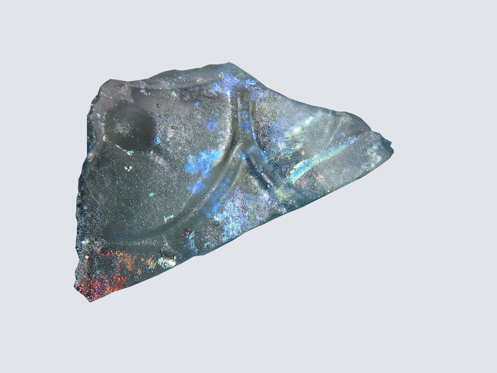 BOTTIGLIA/ fondo, Isings 50 - ambito romano imperiale (seconda metà sec. II d.C)