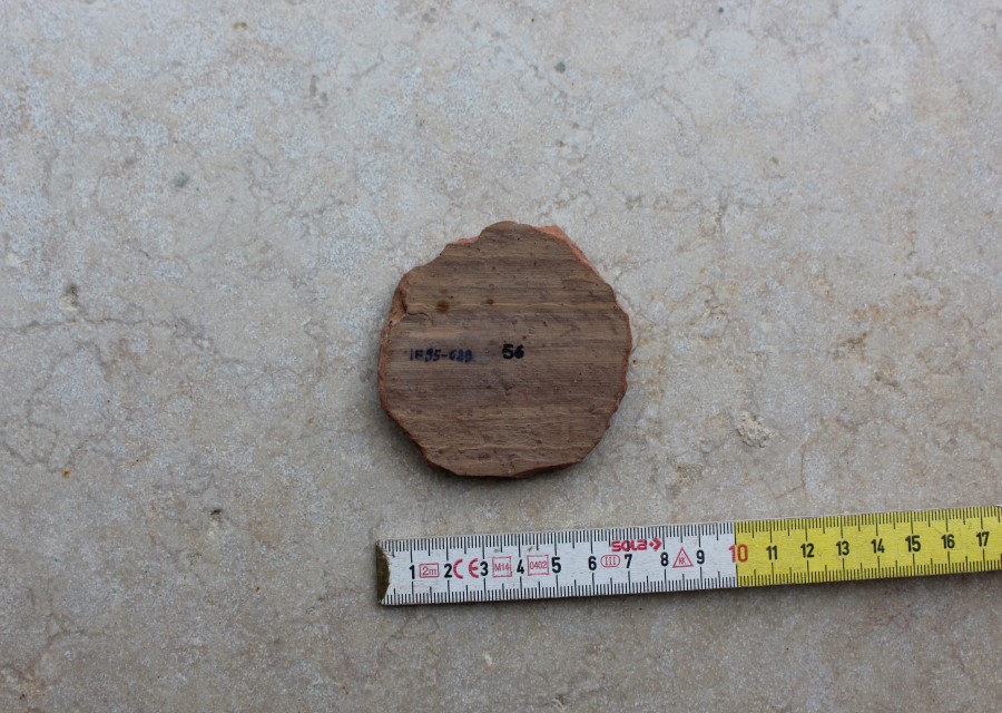 ANFORA/ tappo - ambito romano imperiale (seconda metà sec. II d.C)