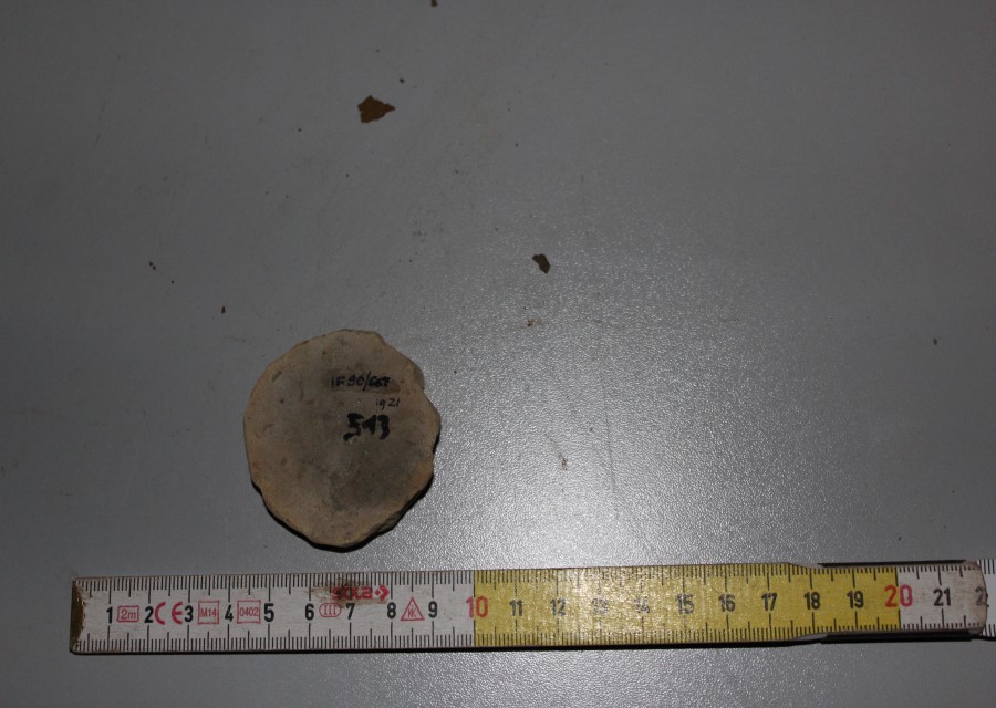 ANFORA/ tappo - ambito romano imperiale (seconda metà sec. II d.C)