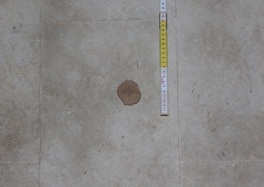 ANFORA/ tappo - ambito romano imperiale (seconda metà sec. II d.C)