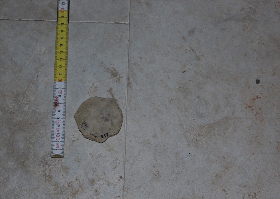 ANFORA/ tappo - ambito romano imperiale (seconda metà sec. II d.C)