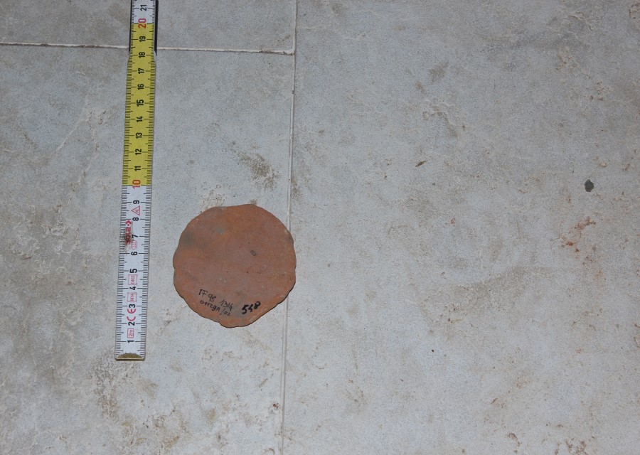 ANFORA/ tappo - ambito romano imperiale (seconda metà sec. II d.C)