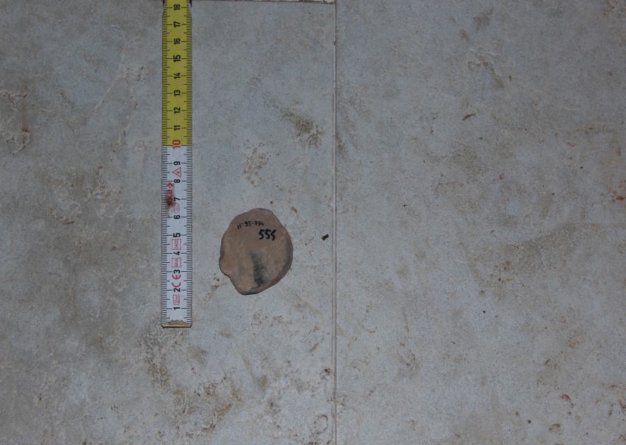 ANFORA/ tappo - ambito romano imperiale (seconda metà sec. II d.C)