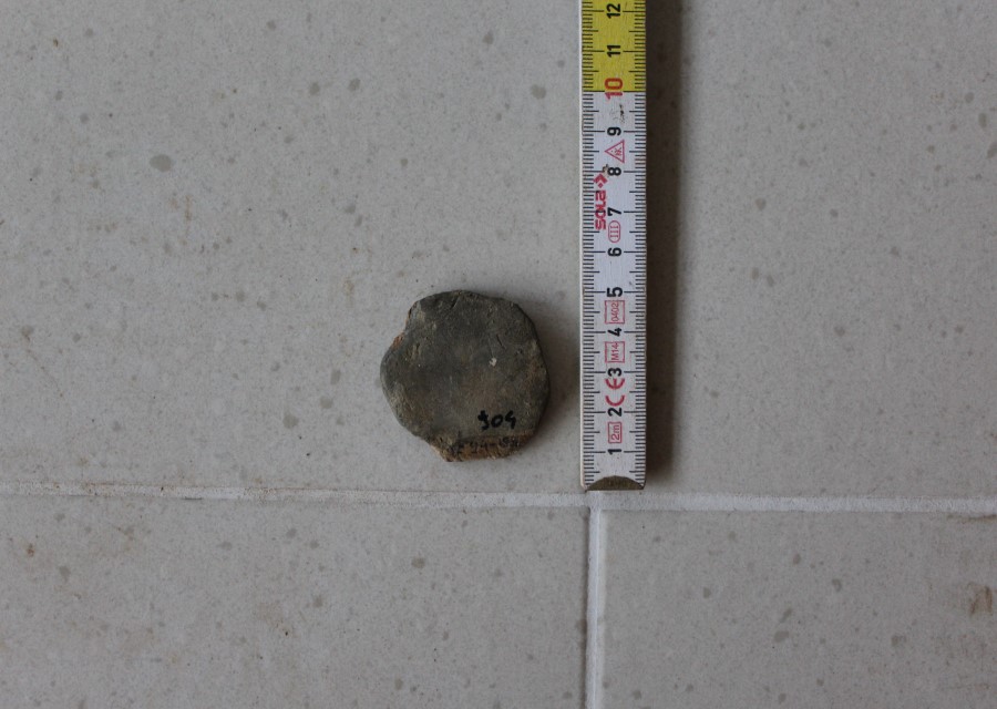 ANFORA/ tappo - ambito romano imperiale (seconda metà sec. II d.C)