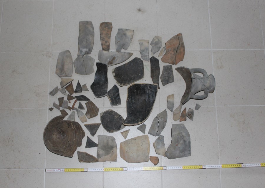 ANFORA/ tappo - produzione italica - istriana (seconda metà sec. II d.C)