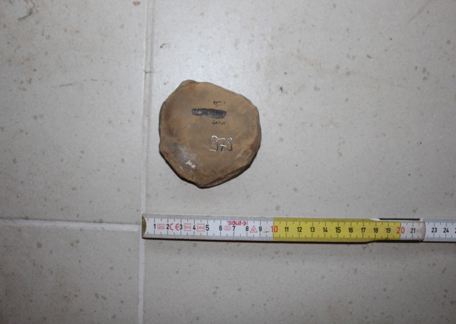 ANFORA/ tappo - ambito romano imperiale (seconda metà sec. II d.C)