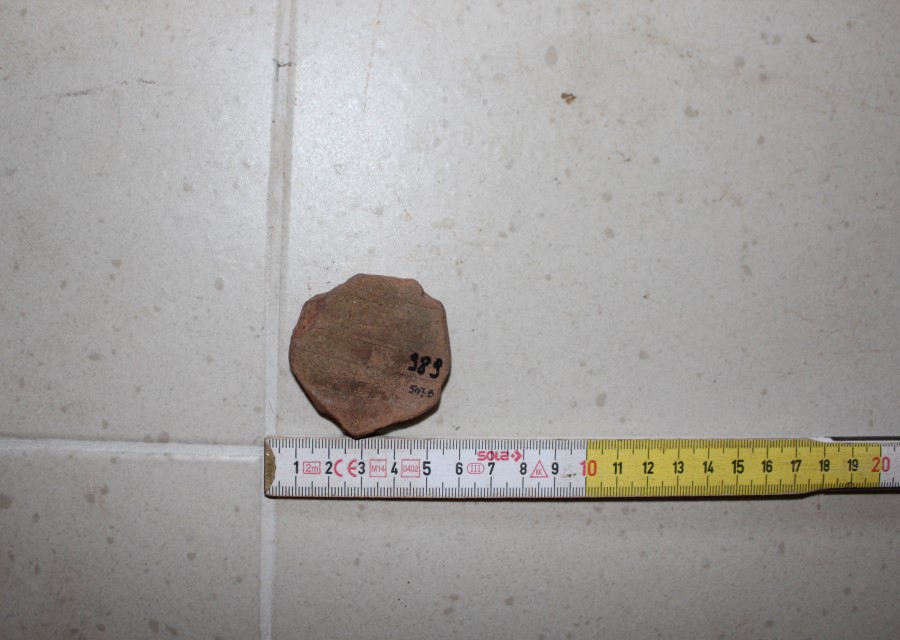 ANFORA/ tappo - ambito romano imperiale (seconda metà sec. II d.C)