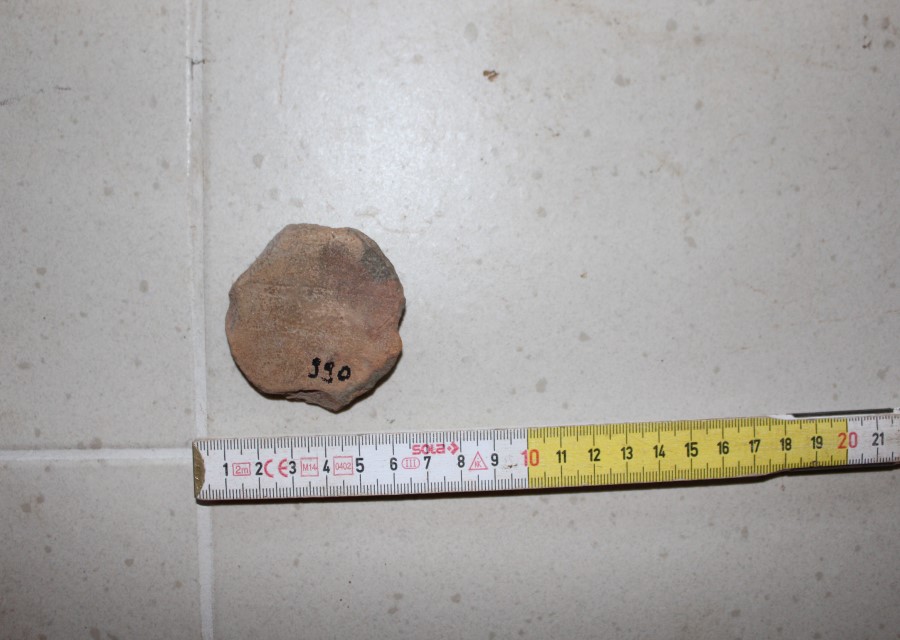 ANFORA/ tappo - ambito romano imperiale (seconda metà sec. II d.C)