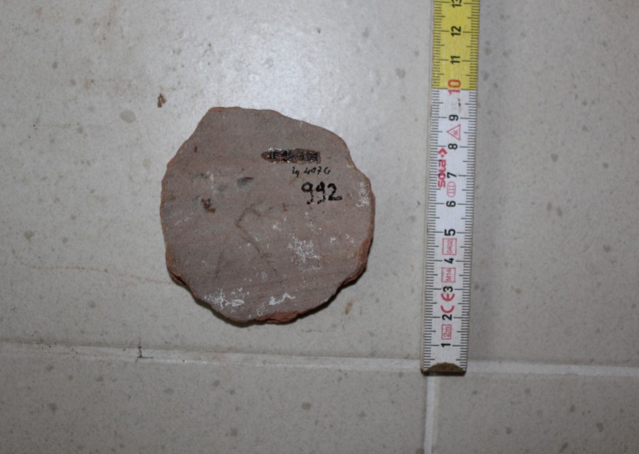 ANFORA/ tappo - ambito romano imperiale (seconda metà sec. II d.C)