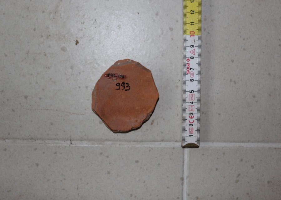 ANFORA/ tappo - ambito romano imperiale (seconda metà sec. II d.C)