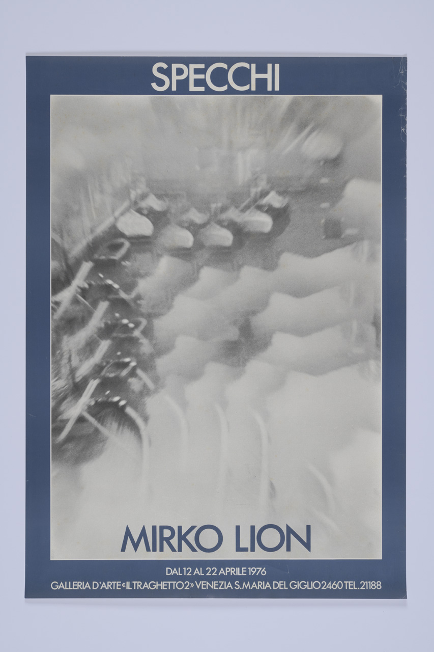Specchi Mirko Lion, Composizione astratta (manifesto) - ambito italiano (XX)