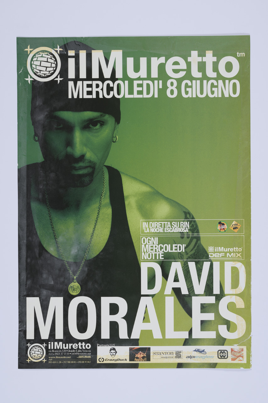 David Morales, Uomo a mezzo busto in canottiera (manifesto) - ambito italiano (XXI)
