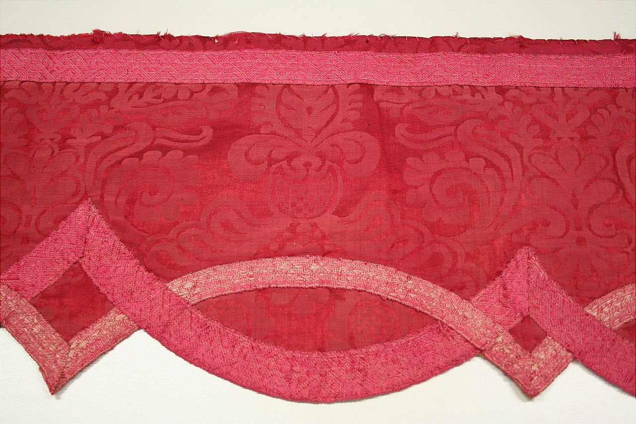 cortinaggio, insieme - manifattura fiorentina (fine sec. XVIII)