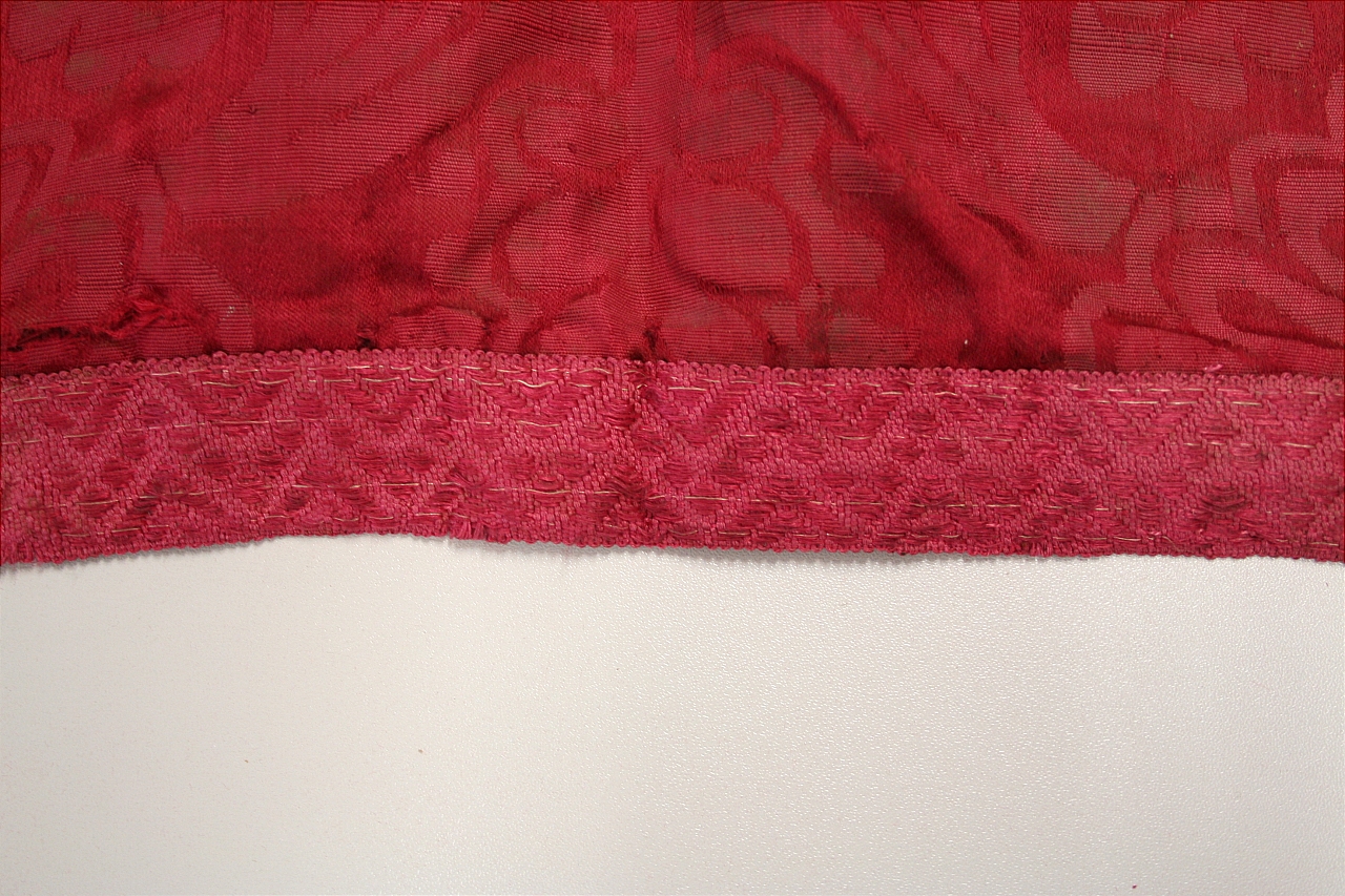 cortinaggio, insieme - manifattura italiana (inizio sec. XVIII)