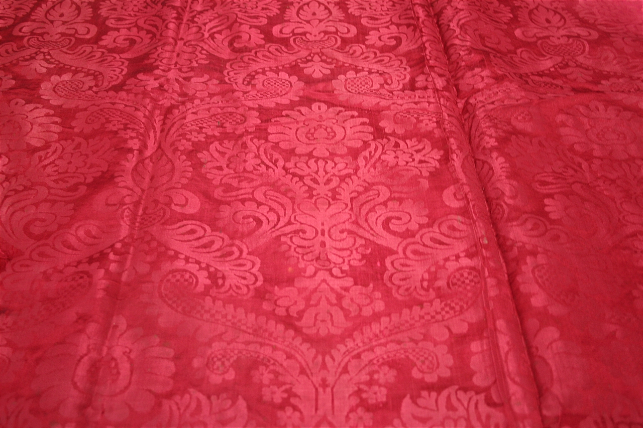 cortinaggio, insieme - manifattura italiana (inizio sec. XVIII)