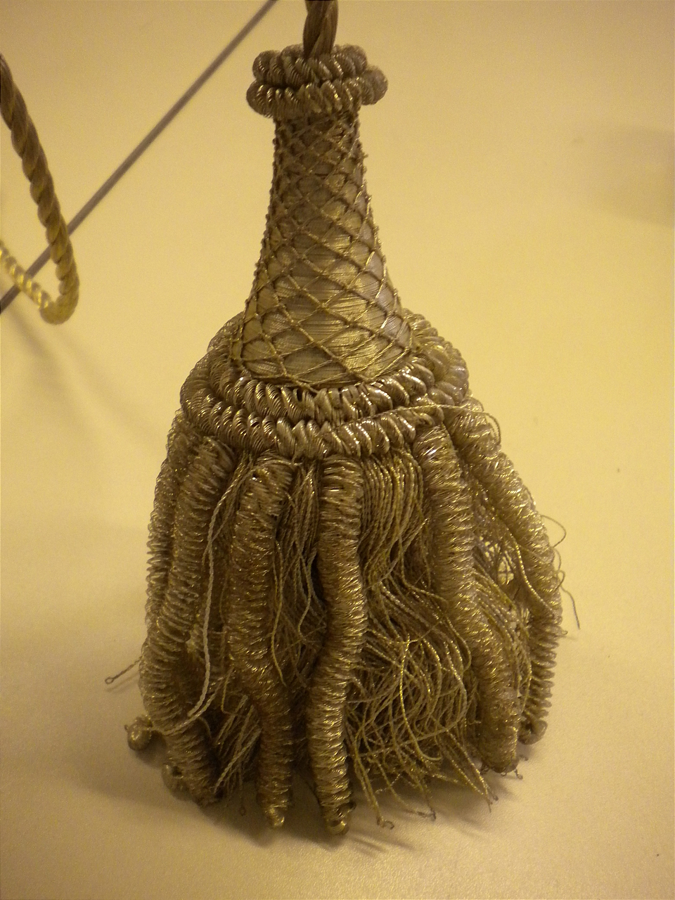 cordone di tenda, insieme - manifattura italiana (seconda metà sec. XIX)