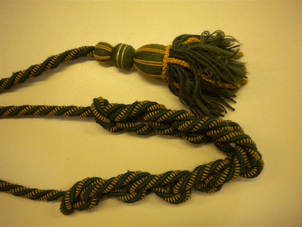 cordone tiracampanello - manifattura italiana (seconda metà sec. XIX)