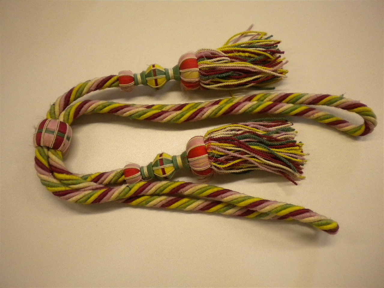 cordone di tenda - manifattura italiana (seconda metà sec. XIX)