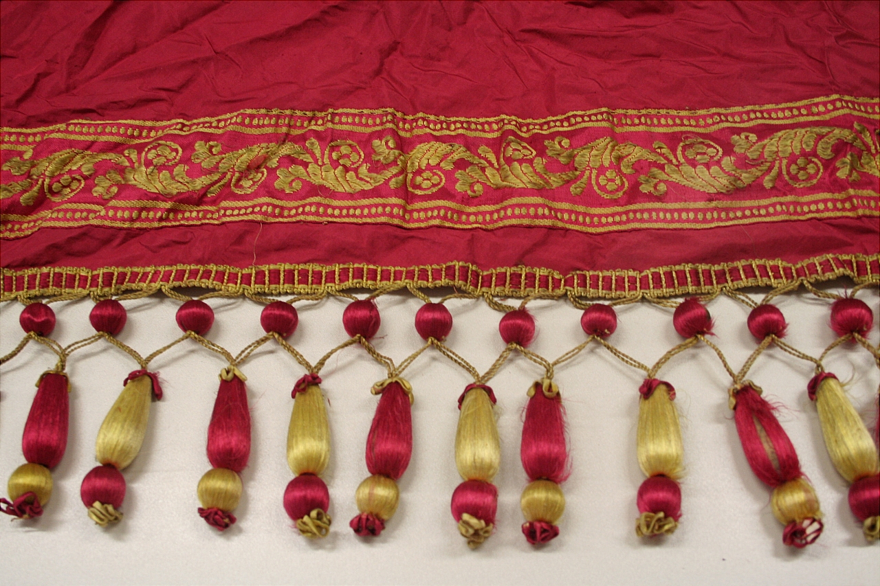 drapperia, frammento - manifattura fiorentina (sec. XIX)