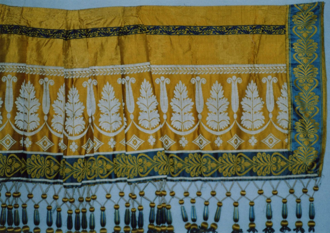 pendone - manifattura francese, manifattura italiana (primo quarto sec. XIX)